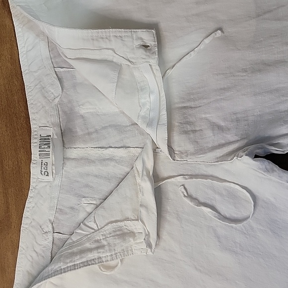 Men's See Imperial Linen Pants, White, Size 46 EUC - Picture 5 of 8